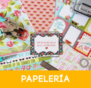 Materiales de papelería para manualidades